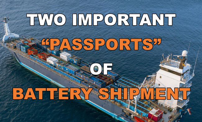 MSDS + UN38.3 – The Two files of Safe Battery Logistics