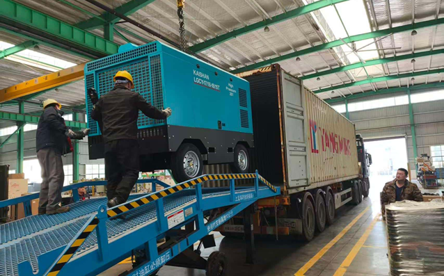 Shipping Industrial Air Compressors from China to Indonesia - The machine may be standard, The shipment rarely is.