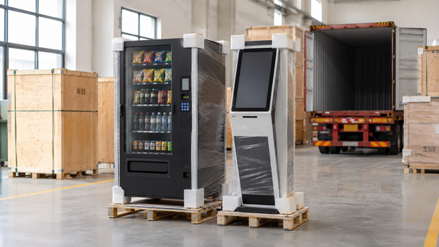 Vending Machines and Self-Service Kiosk Shipping - Secure packing, consolidation and ocean freight solutions from China